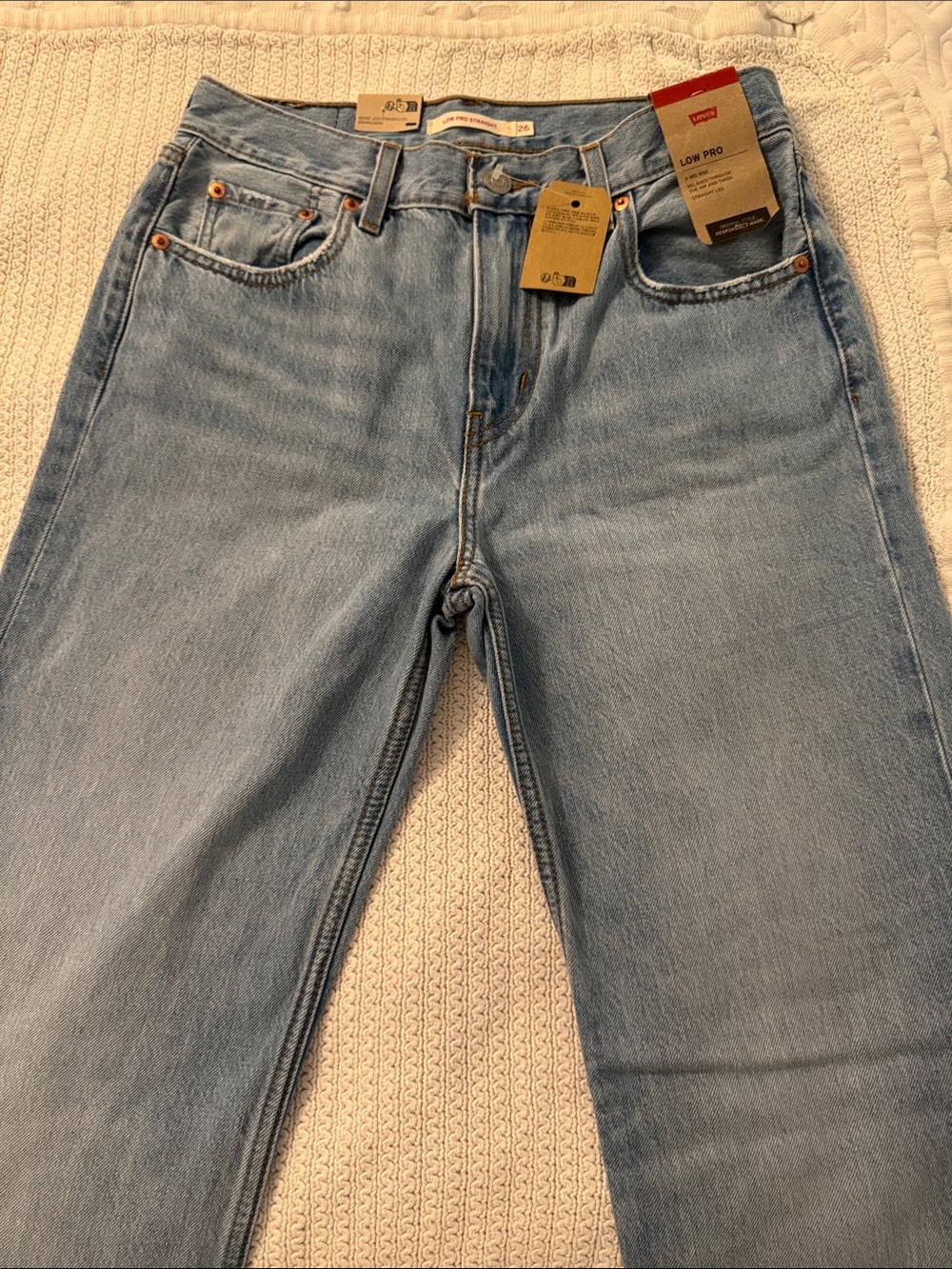 Levi's Women's Light Blue Straight Leg Jeans
